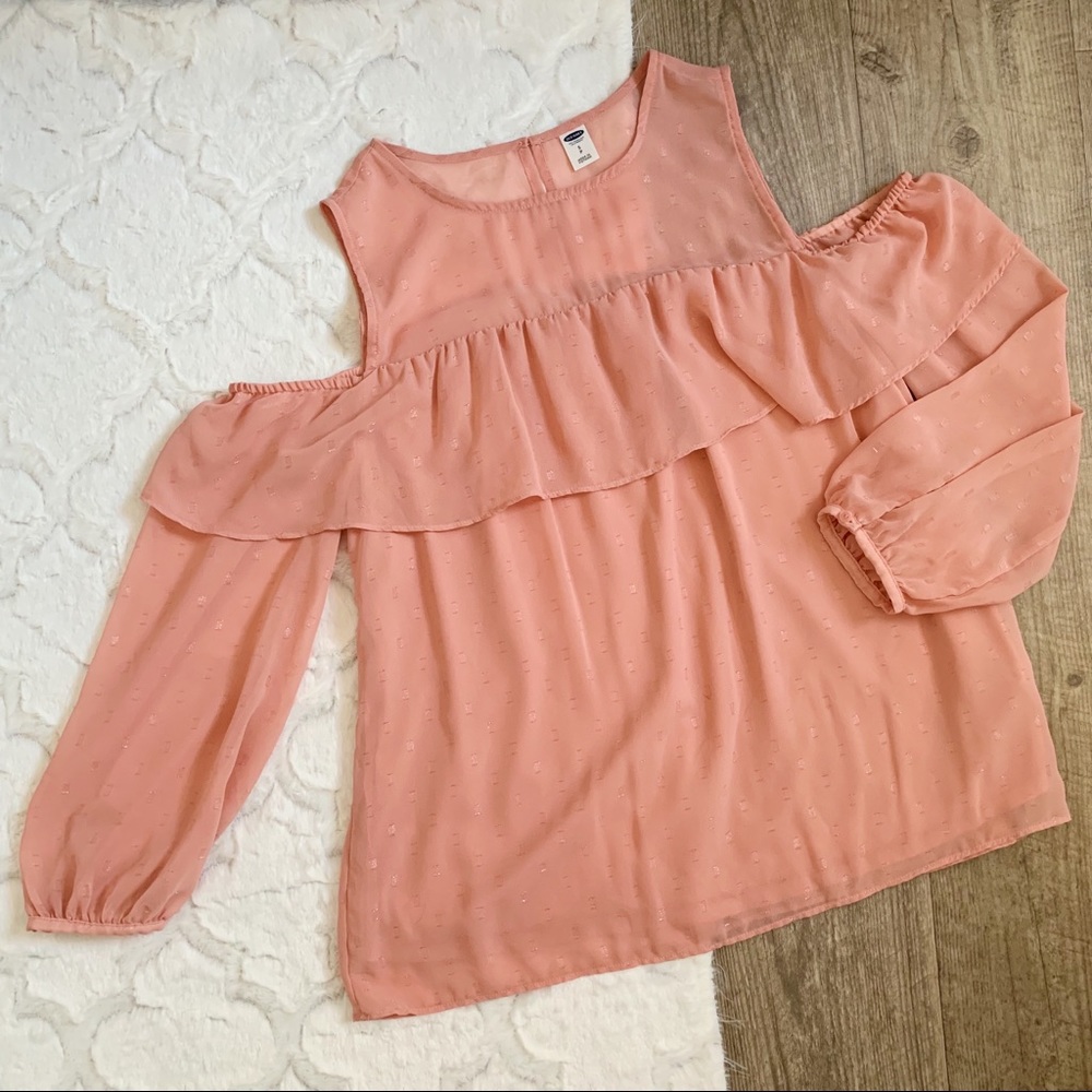 2 FOR $15 — Old Navy cold shoulder blouse NWOT